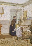 Edouard Vuillard First Steps oil painting reproduction